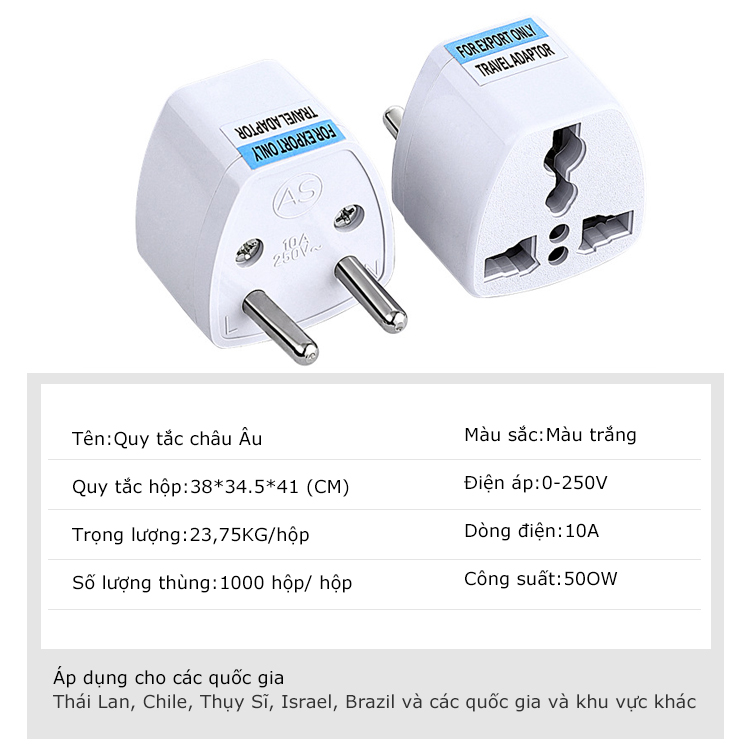 3-pin to 2-pin plug