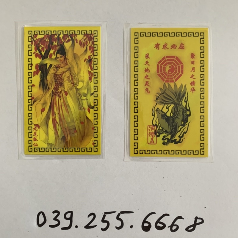 Kim Bài Hồ Ly Tiên Nữ 9 Đuôi