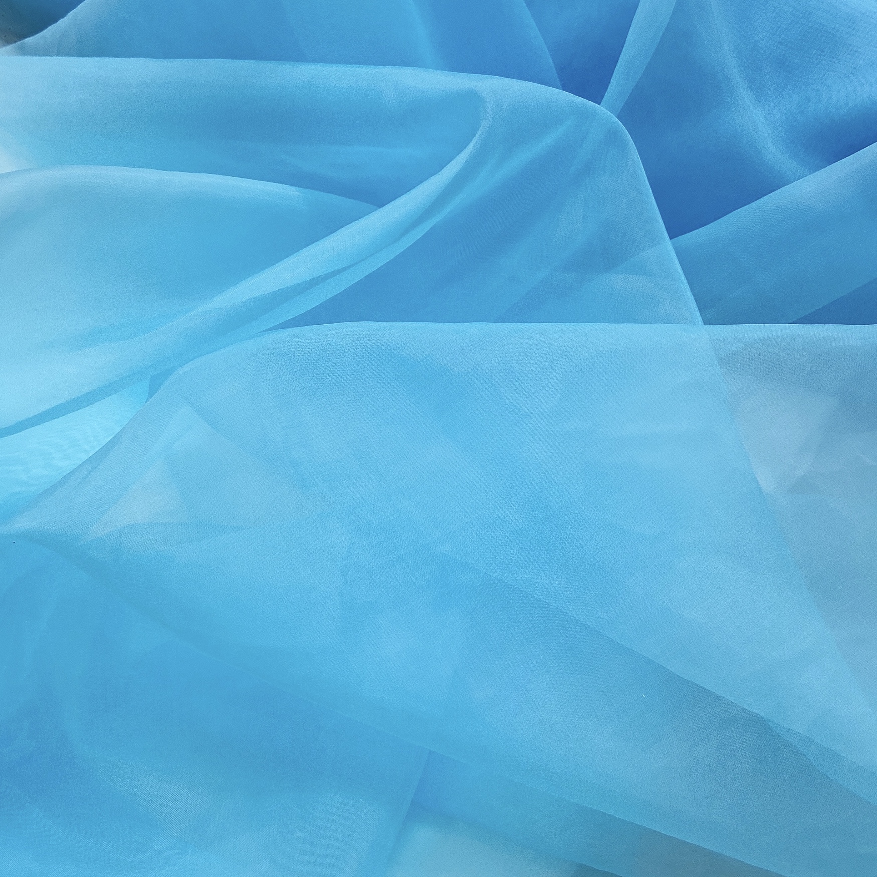 Combo 10m/màu voan kính (organza)