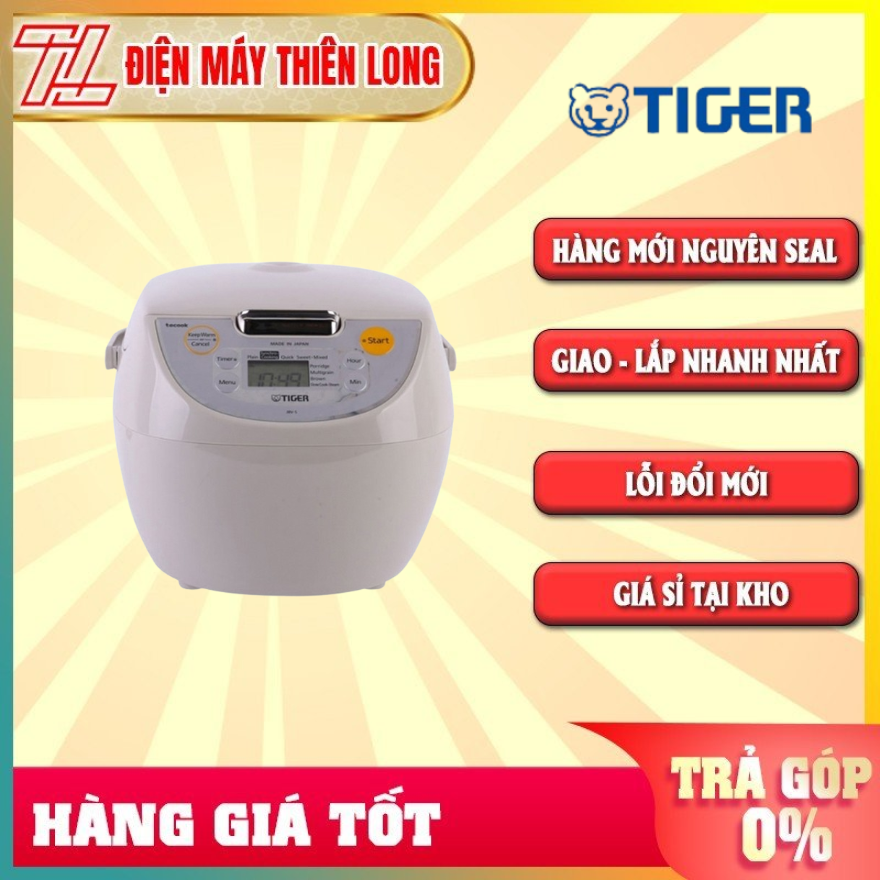 Nồi cơm điện tử tiger 1 lít jbv-s10w - trả góp 0% - giao toàn quốc - ngoài hcm tính phí