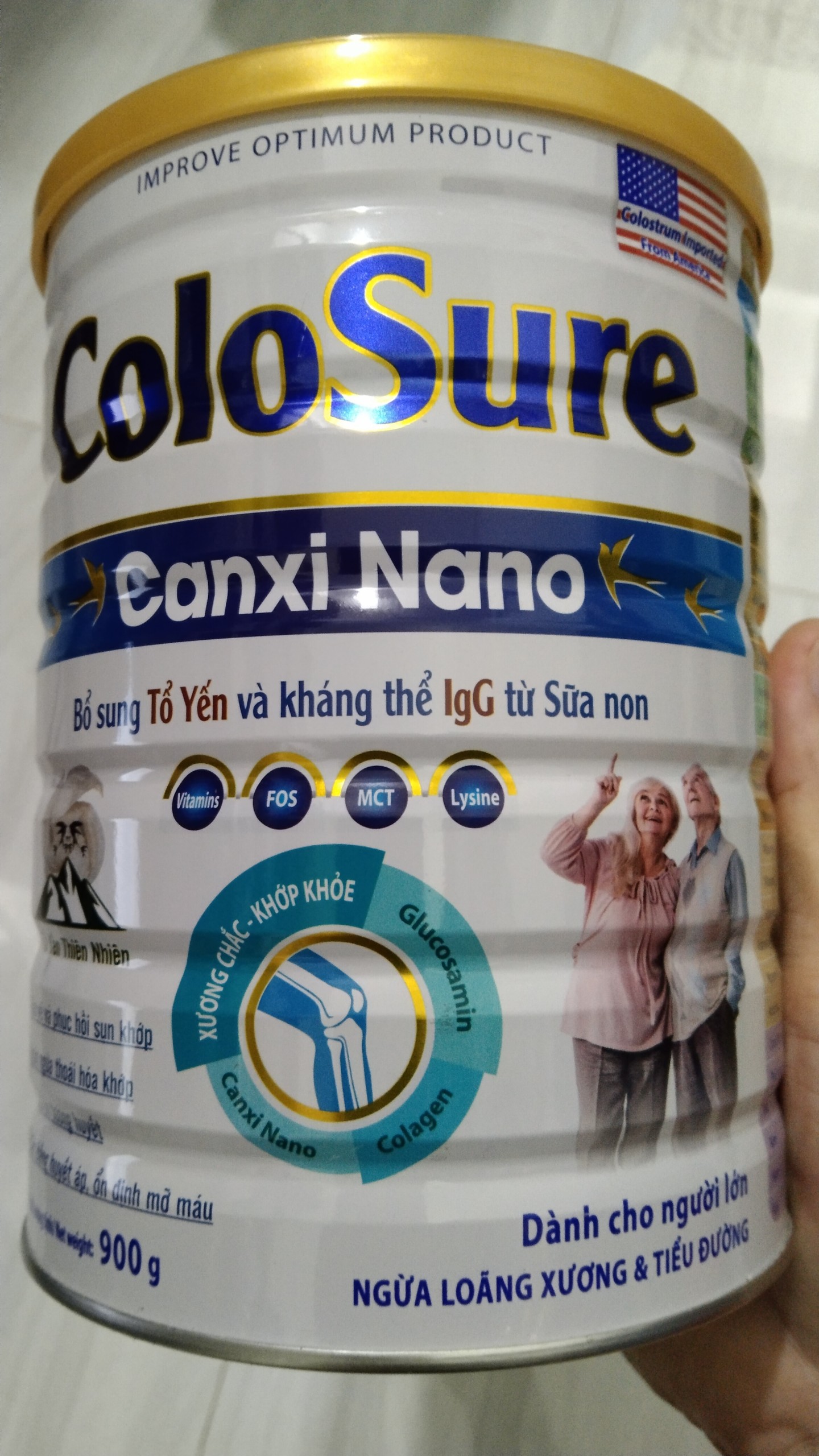 Sữa COLOSURE CANXI NANO 900G (CHÍNH HÃNG)