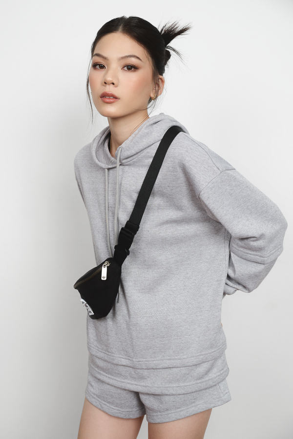 [NHẬP MÃ NOVFALAZSOCIAL02 GIẢM 40K ĐƠN 199K  ] Áo hoodie Maybi rộng thun có nón