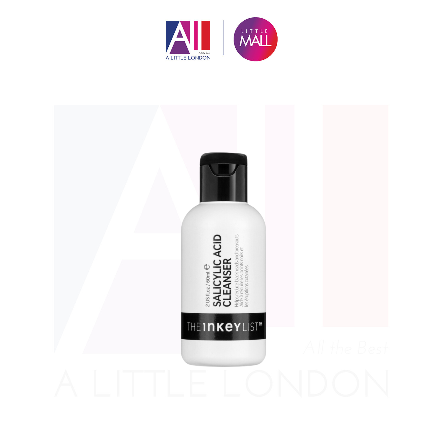 Sữa rửa mặt làm sạch sâu kháng mụn The INKEY List Salicylic Acid Cleanser (Bill Anh)