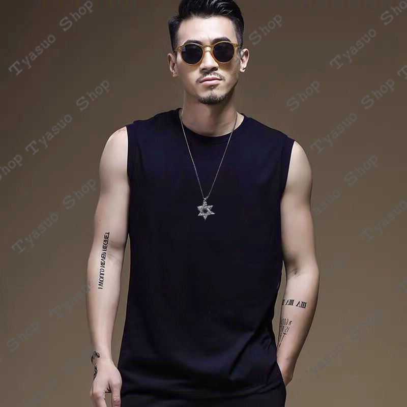 Áo ba lỗ nam Tyasuo thun 2 chiều mát