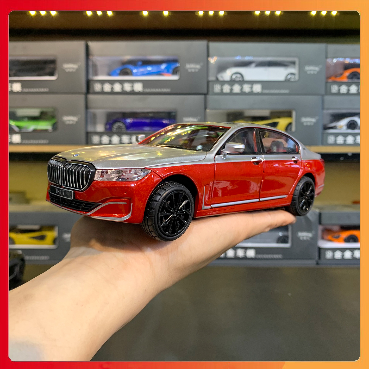 Mô hình xe BMW 760Li tỉ lệ 1:24 CHIMEI