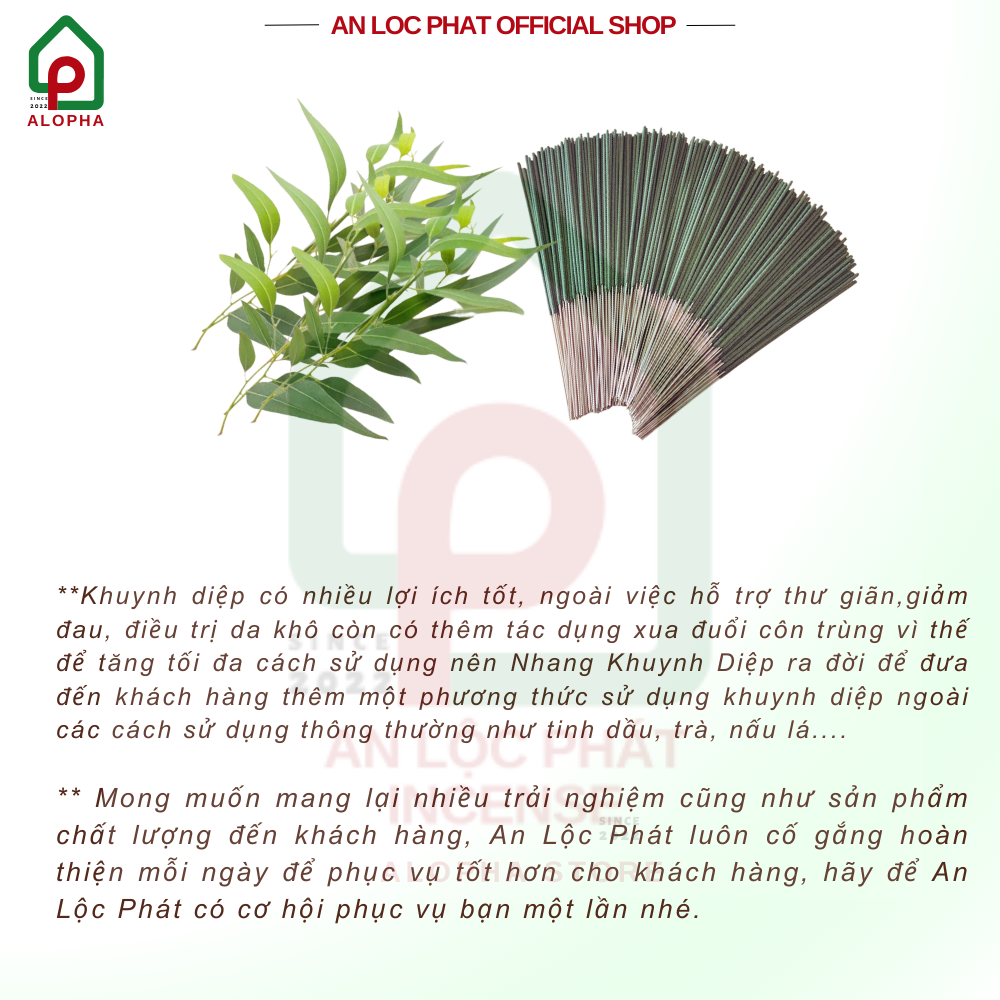 [Gói 200gr] Nhang Khuynh Diệp - An Lộc Phát