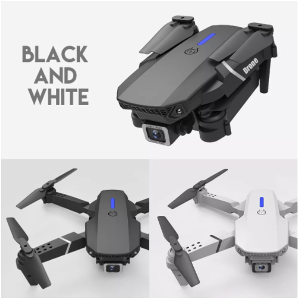 Flycam E88 Pro camera 4K, pin 1800mAh mẫu 2021