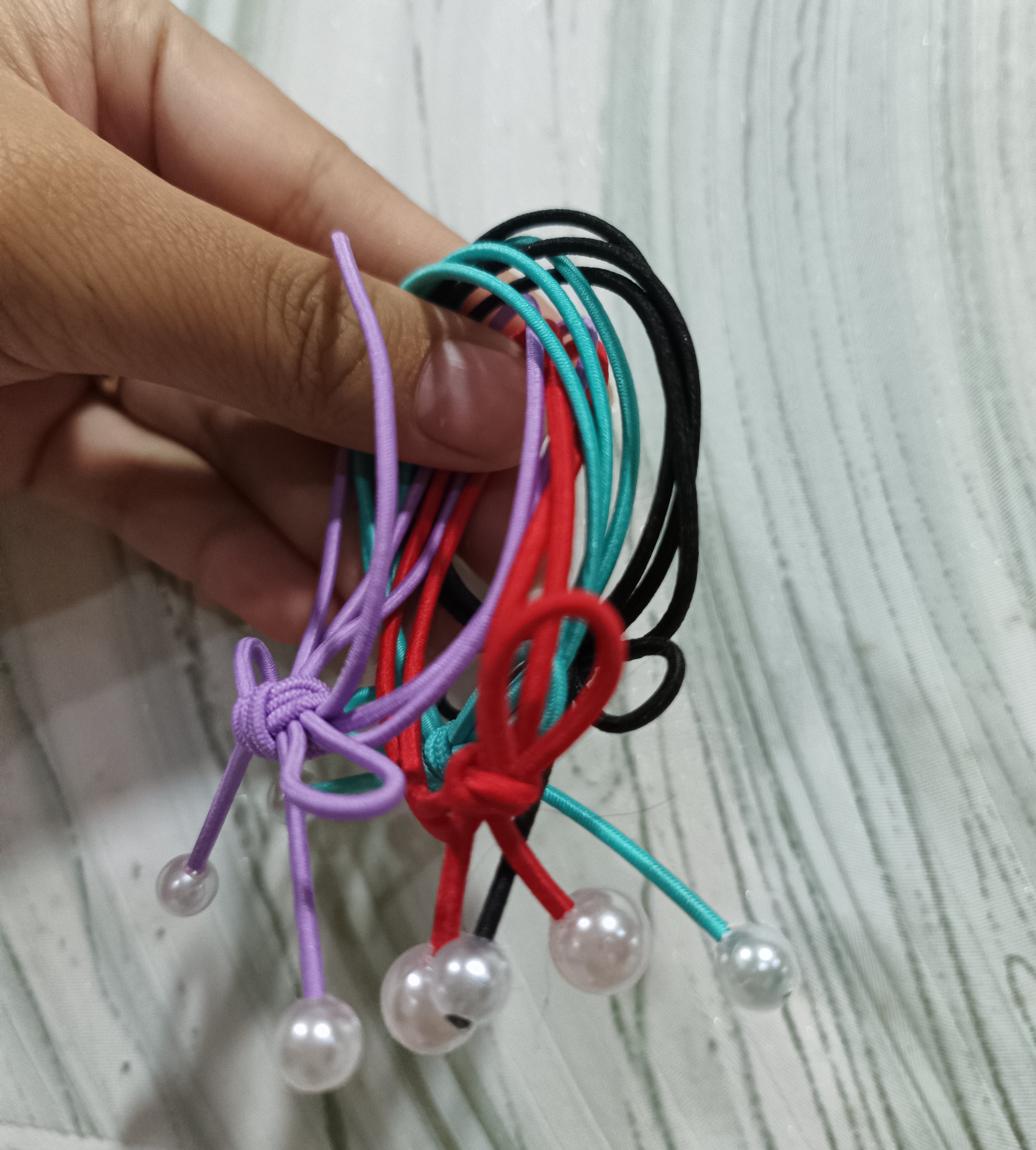 Dây buộc tóc nơ dễ thương cho bạn gái