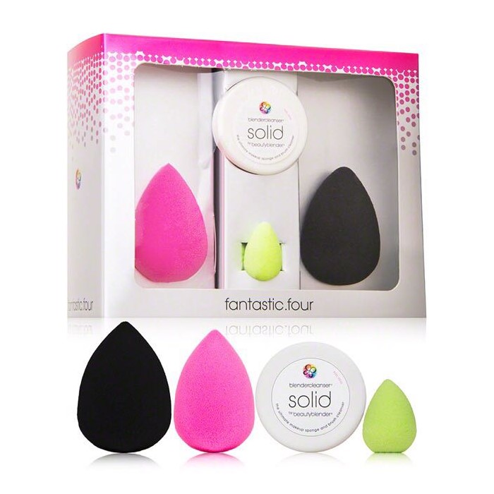 [HCM]Bộ Mút Trang Điểm + Soap Vệ Sinh Beauty Blender Fantastic Four