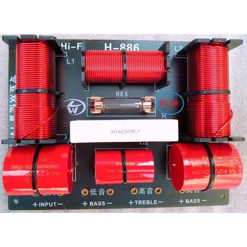 PHÂN TẦN FULL ĐÔI CÔNG SUẤT LỚN H886 - GIÁ 2 MẠCH