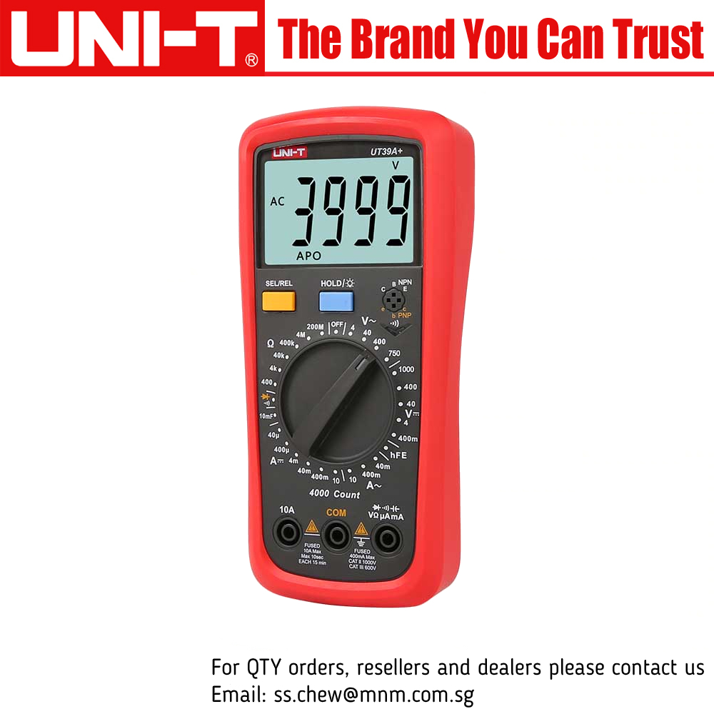 UNI-T UT39C+ UT39A+ Digital Multimeter