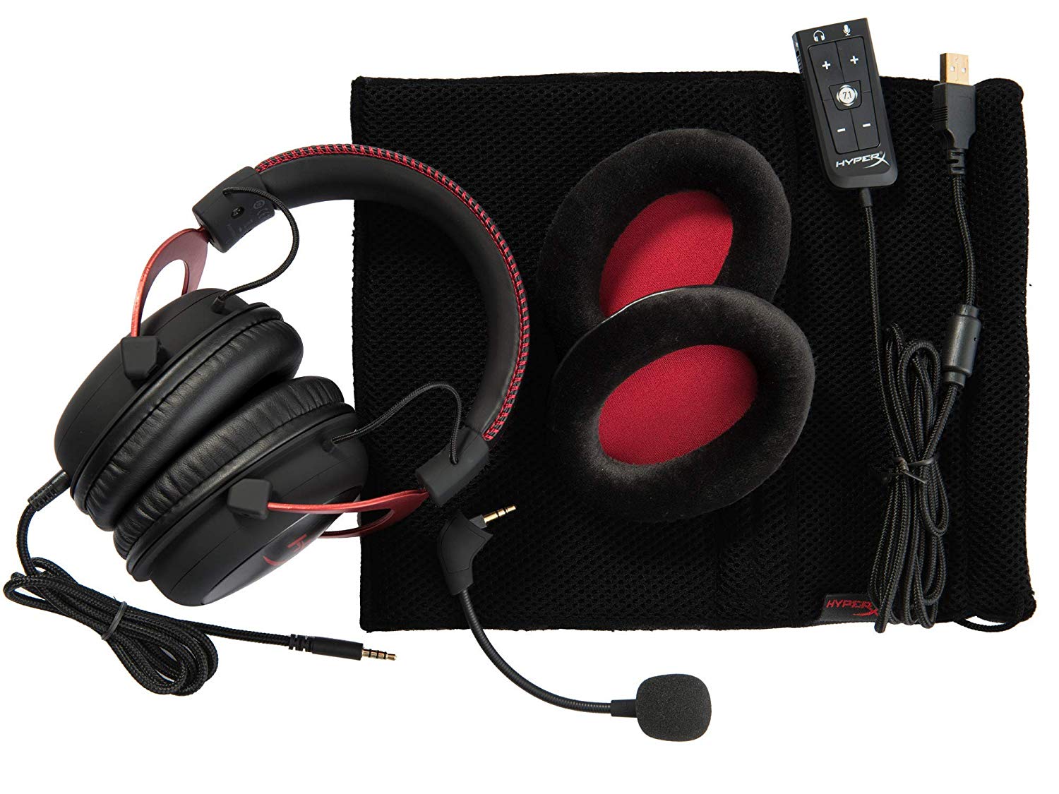 [HCM]Tai nghe Kingston HyperX Cloud II Gaming  Red (KHX-HSCP-RD)