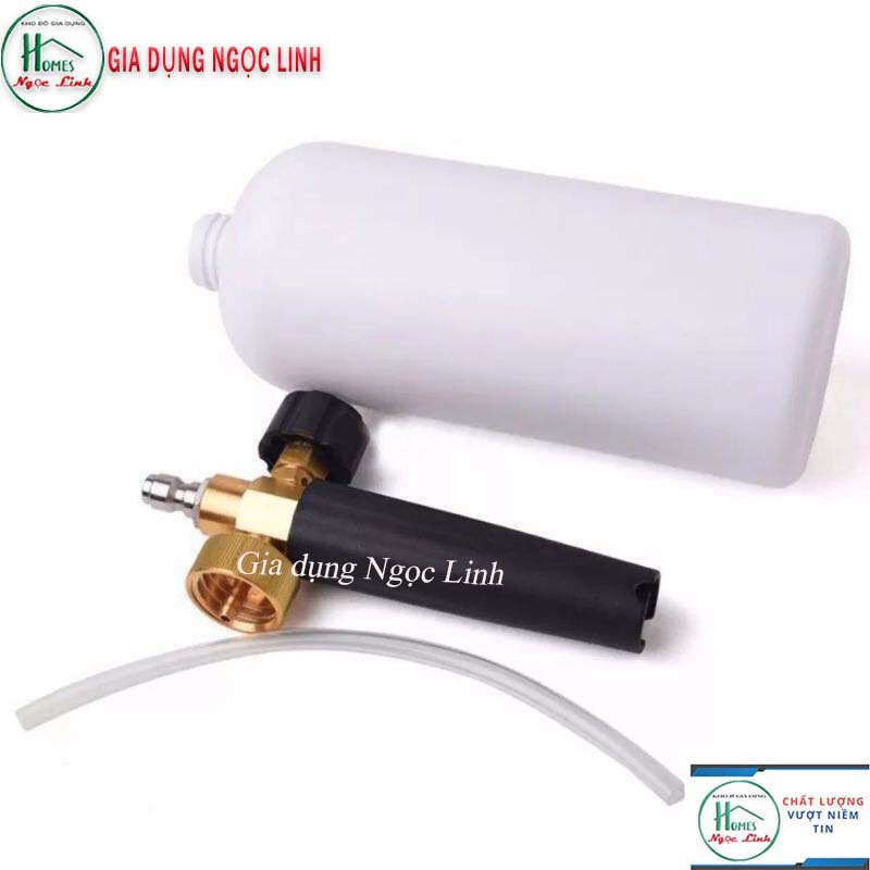 Bình phun bọt tuyết 1L lắp máy rửa xe -B1LĐ