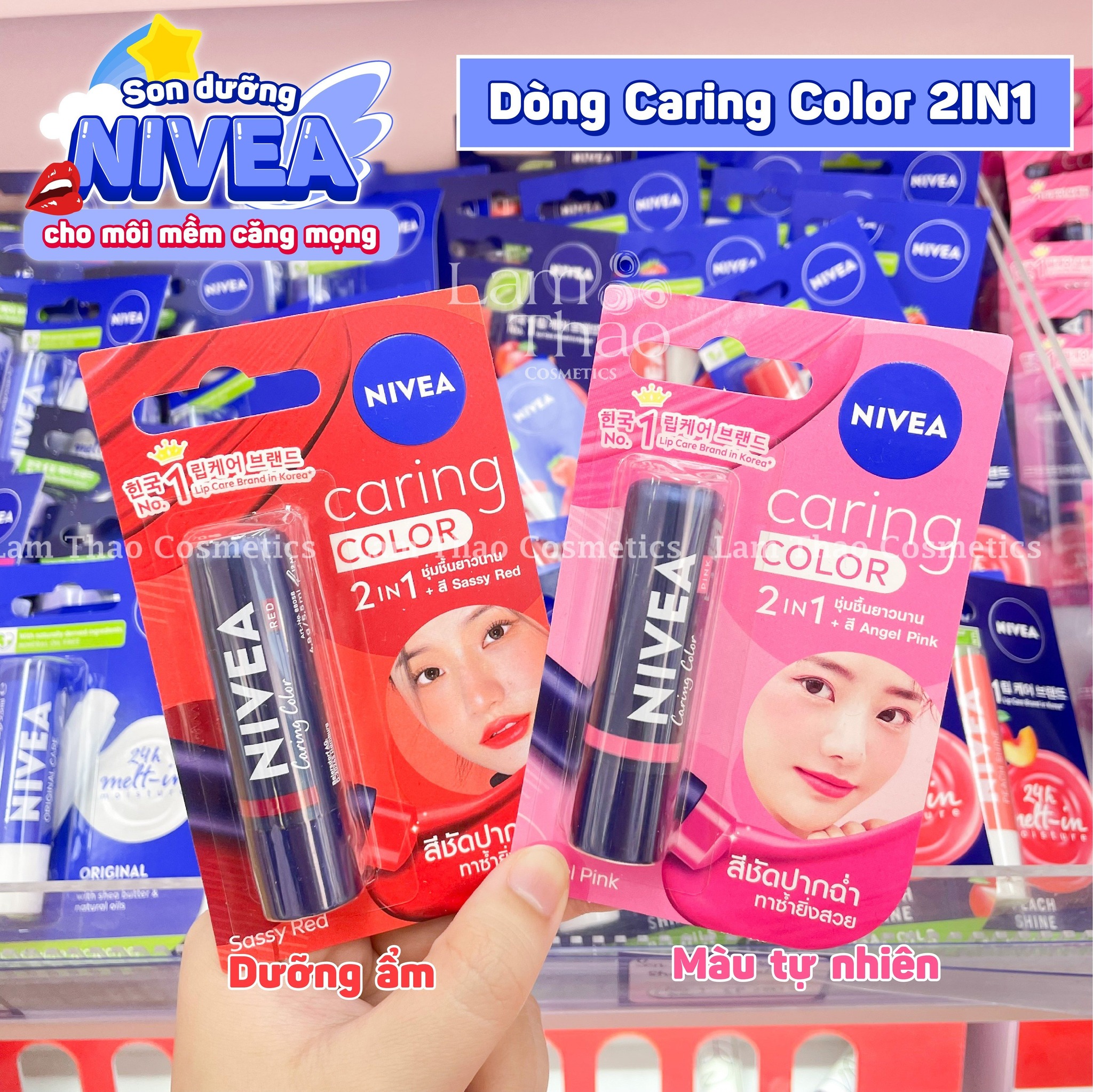 Son Dưỡng Môi Nivea Lip Balm