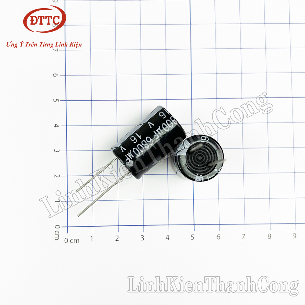 Tụ Hóa 6800uF 16V (16x25mm)