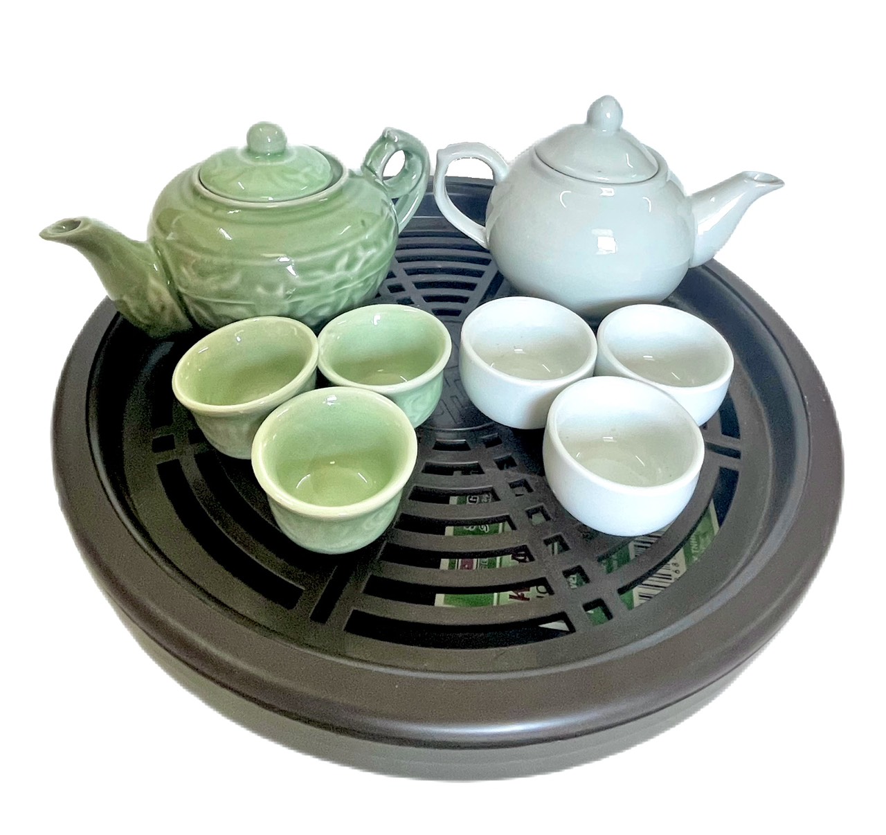 [XẢ KHO] BỘ ẤM CHÉN PHA TRÀ 1 ẤM 6 CHÉN, BỘ ĐỒ PHA TRÀ GỐM BÁT TRÀNG CAO CẤP