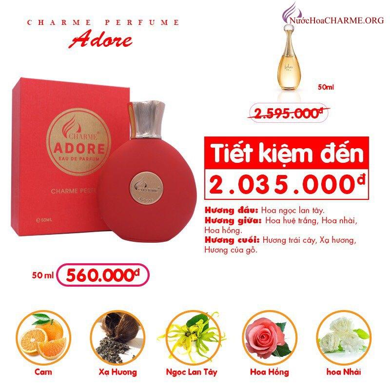 Nước Hoa Chamee Nữ Adore 50ml