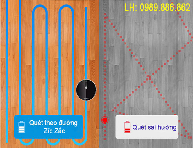ROBOT HÚT BỤI & LAU SÀN LIECTROUX C30B