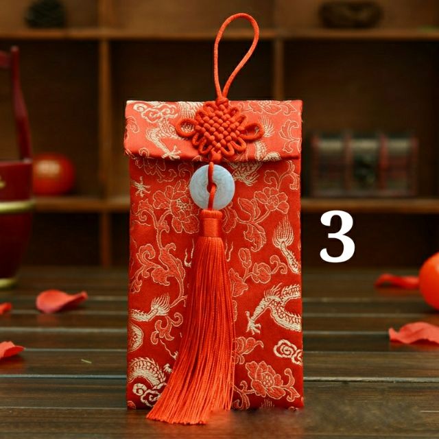 Bao Lì Xì Vải Gấm