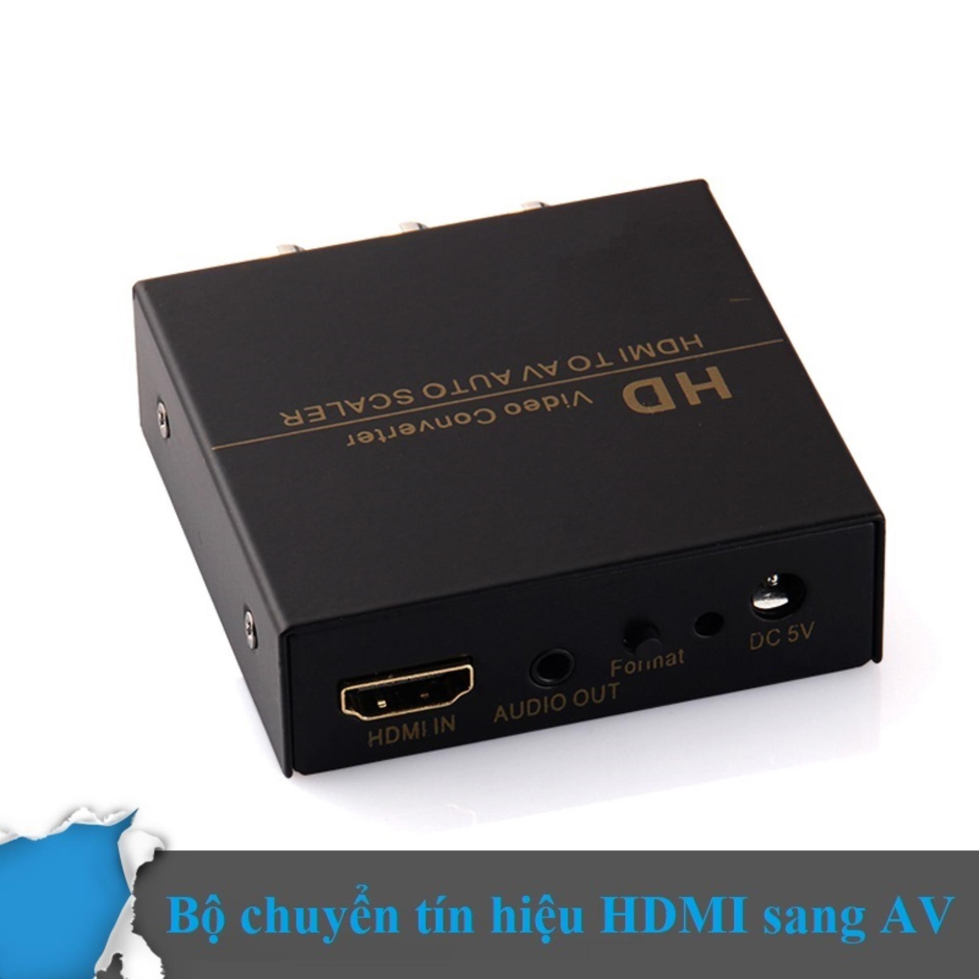 Thiết bị chuyển đổi hdmi sang av full hd 1080p fj ha1308 loại tốt dùng được cho đầu android box