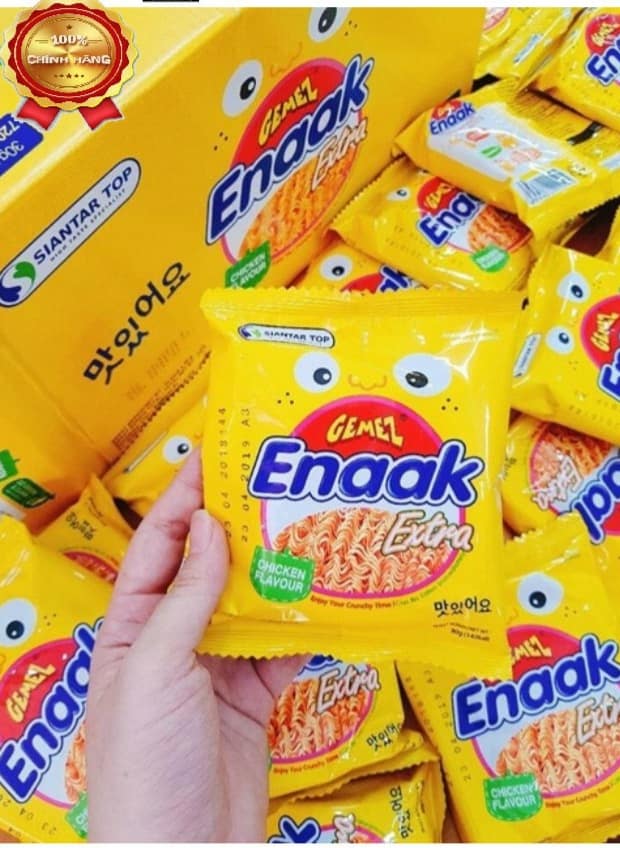 Mì Ăn Liền ENAAK - Siêu Ngon 5 Gói