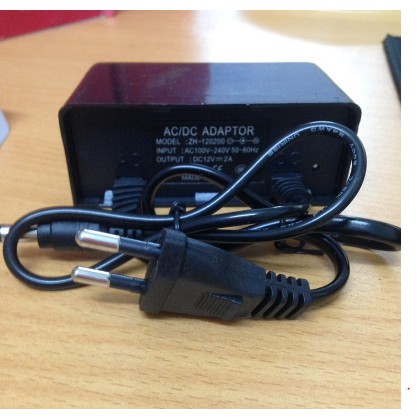 Nguồn 12V 2A có móc treo, Adapter Cho Camera