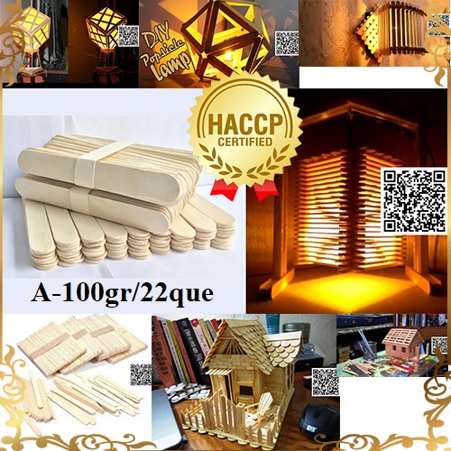 [HCM]1170 Que gỗ làm đồ Handmade Phết gel wax Học đếm Xếp hình làm nhà mô hình 1170 Que gỗ làm đồ Handmade Phết gel wax Học đếm Xếp hình làm nhà mô hình A-100gr/22que