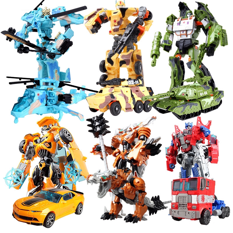 (40CM-SIZE ĐẠI) Đồ chơi robot Transformers biến hình B 's Optimus Prime Bumblebee grimlock Slam Dunk