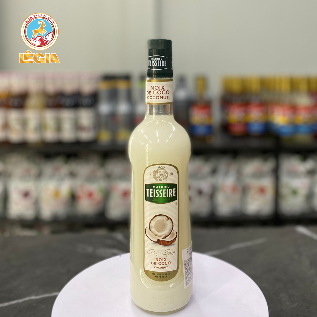 Sirup teisseire dừa 700ml - teisseire coconut syrup