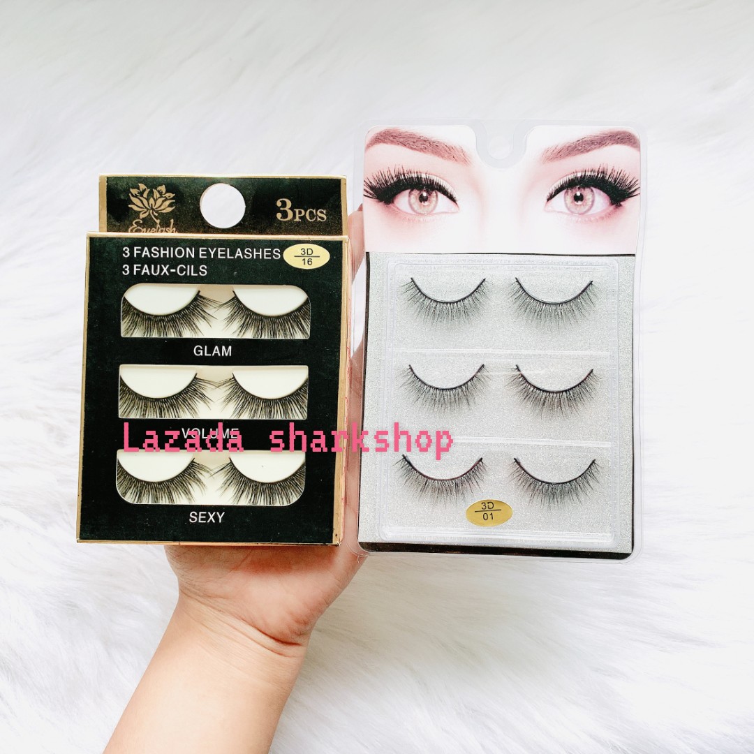 Mi Giả - Mi Lông Chồn 3D Cao Cấp Tự Nhiên