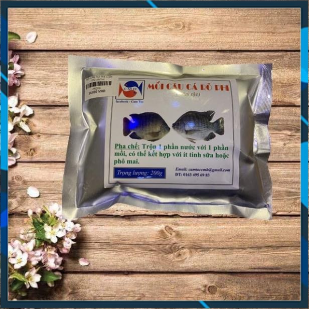 Mồi câu cá rô phi 200g