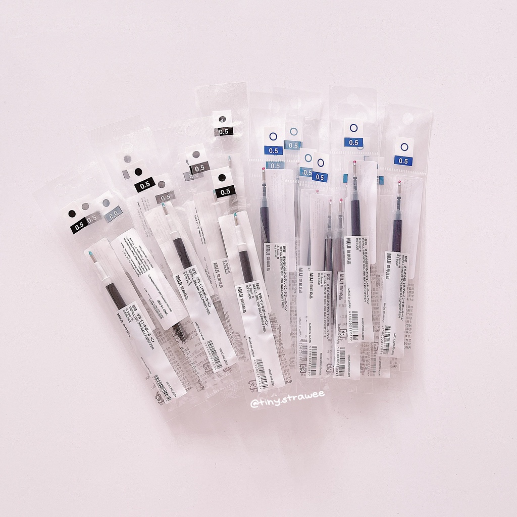 Ruột bút gel refill Muji