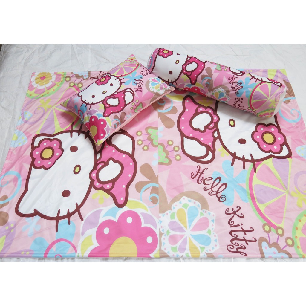 Vỏ gối và chăn Kitty cho bé