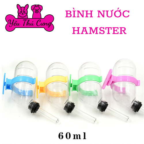 Bình nước cho Hamster, Thỏ, Bọ ú, Sóc - YÊU THÚ CƯNG