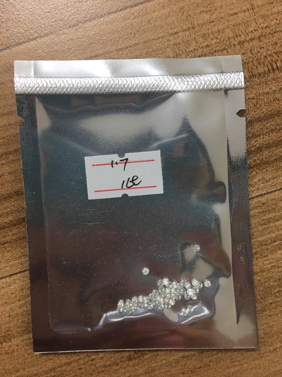 [HCM]1 carat đá Moissanite size 1.7ly MO9978