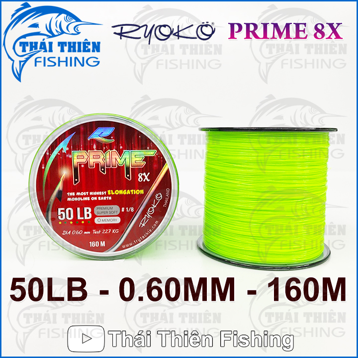 Dây cước câu cá ryoko prime 8x
