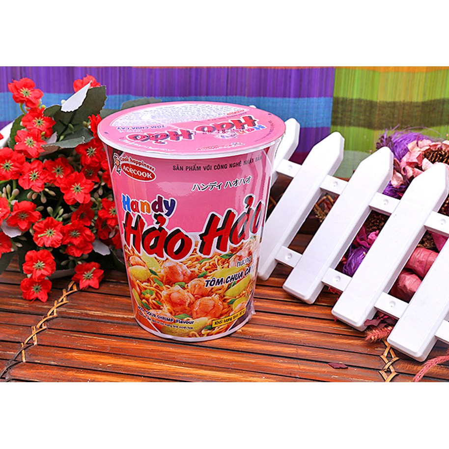 Mỳ Cốc Handy Hảo Hảo 65G - Chua Cay