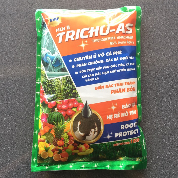 Men Ủ Trichoderma Hazianum Biến Rác Thải Thành Phân Bón 1kg