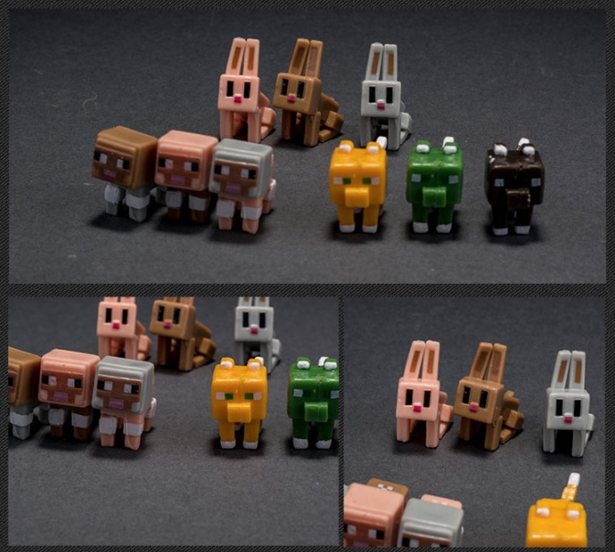 [HCM]Bộ 36 nhân vật mini figure minecraft mẫu 3 ( mẫu mới)