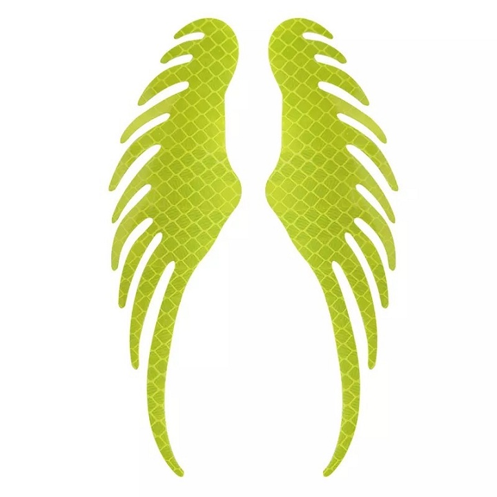 [HCM]Logo đôi cánh phản quang dán xe ô tô