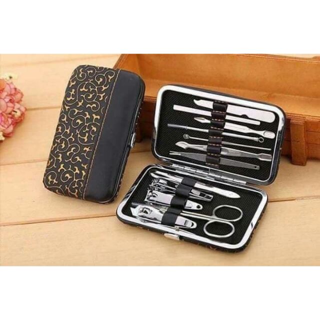 Bộ Kiềm inox Bấm Móng Tay Đa Năng 12 Món