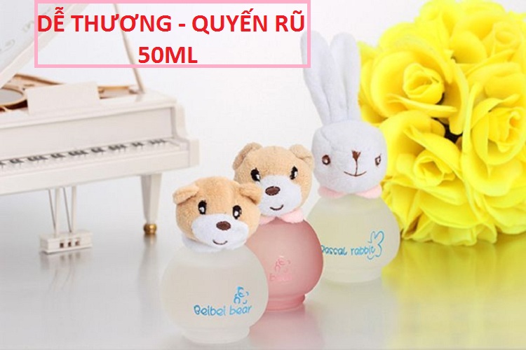 Nước Hoa Gấu Thỏ Dễ Thương