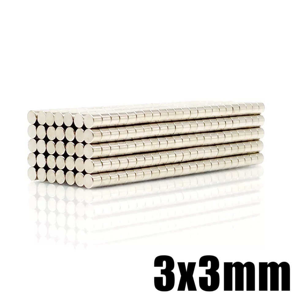 200 viên Nam châm viên 3x3mm (SET 200 VIÊN )