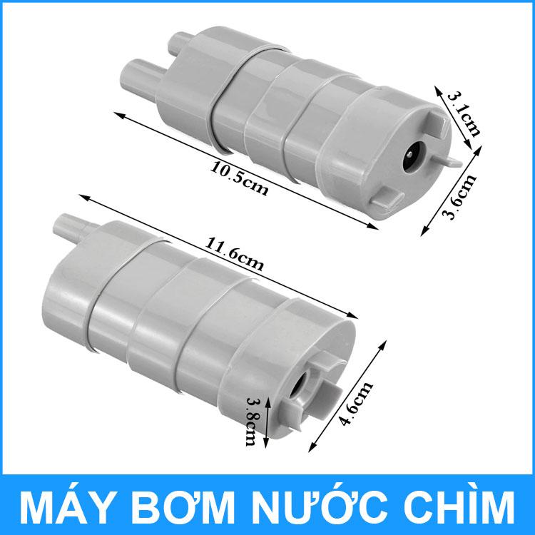 Máy bơm nước chìm mini 12V 15W 600L JT-500