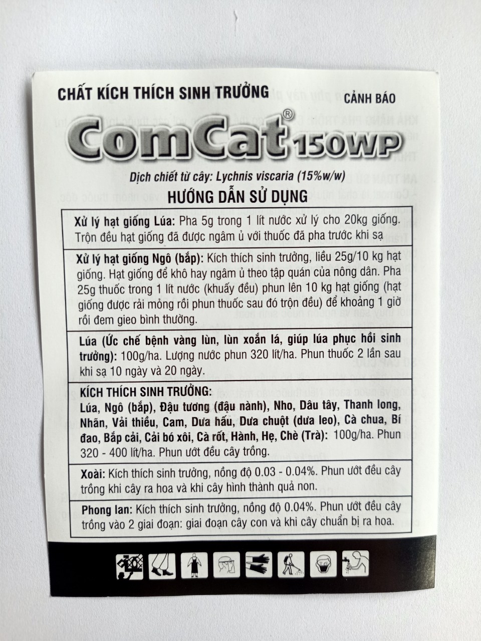 Kích thích sinh trưởng ComCat 150WP - Gói 7.5g