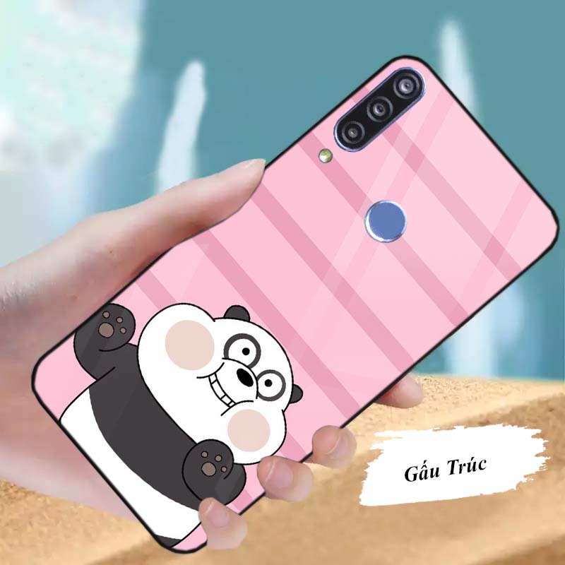 Ốp Vsmart Joy 3 Lưng Kính Cường Lực Sáng Bóng
