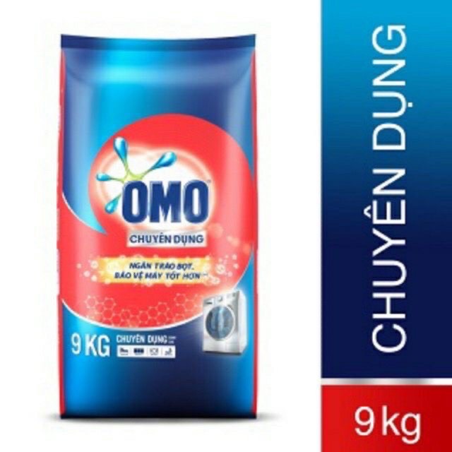Bột giặt omo chuyên dụng 9kg