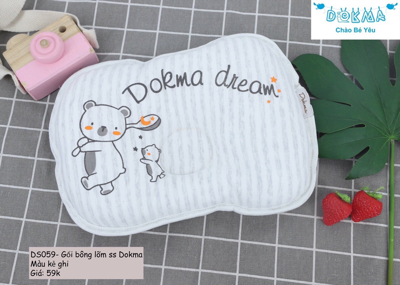 Gối lõm sơ sinh Dokma