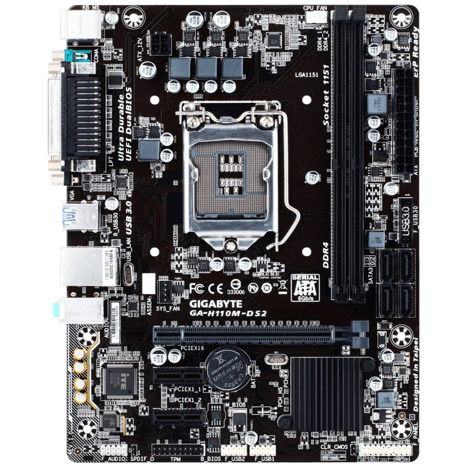 main giga h110 sk 1151