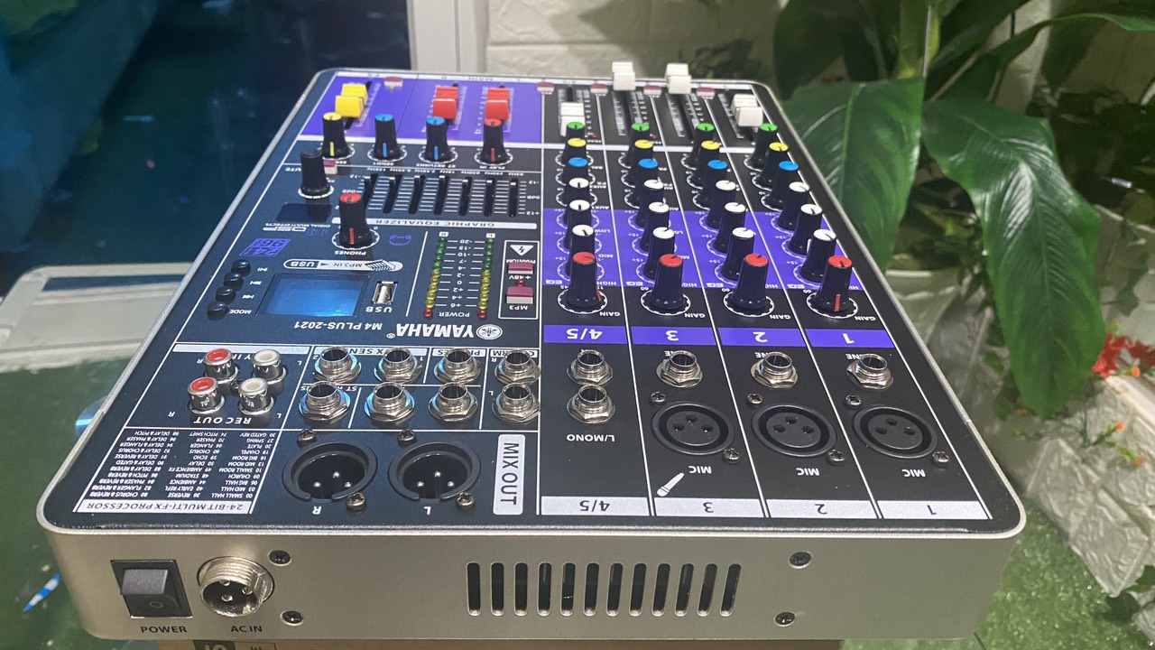 [HCM]Mixer Yamaha M4-99 PLUS hiệu ứng